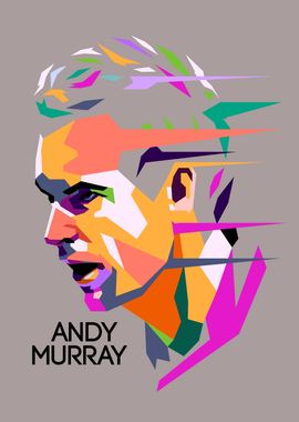 Andy Murray pop art