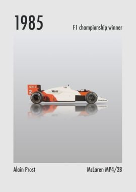 1985 Mclaren MP4 2B