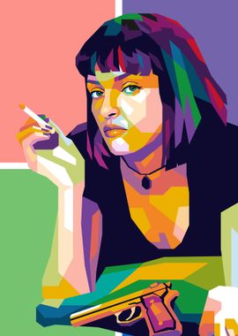 Mia Wallace Pulp Fiction