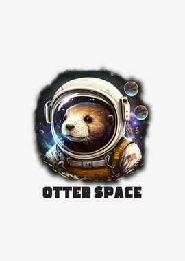 Otter Astronaut Pun I