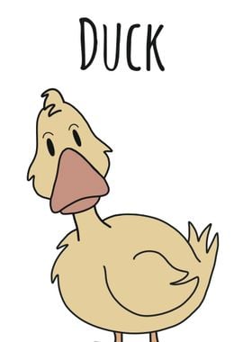 Animation Duck Poster