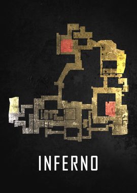 Inferno Black Map