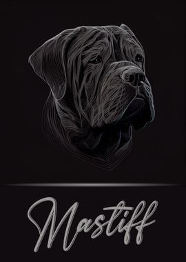 Mastiff Portrait