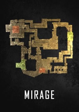 Mirage Black Map