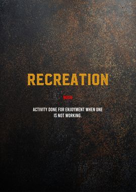 recreation motivational