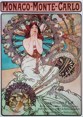 Alphonse Mucha Art Nouveau