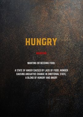 hungry motivational