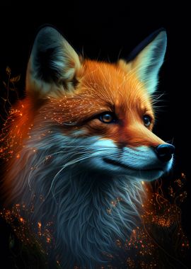 Fox Face Animal