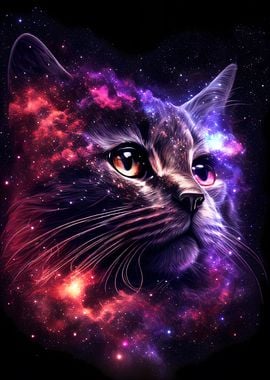 110 Cats in Space ideas  space cat, cats, cat art