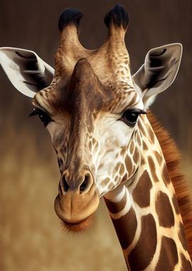 Giraffe Animal Nature