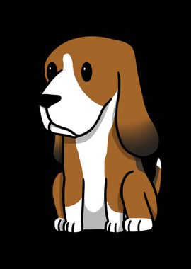 Basset Hound Cartoon 