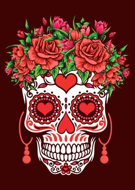 Valentines Day Los Muertos