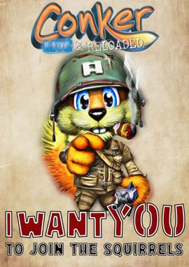 Conker I Want You