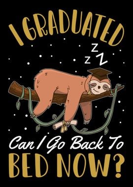 Graduation Sloth Graduated