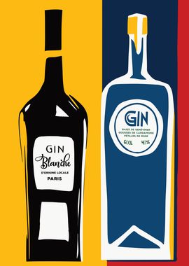 Gin Advertising Poster