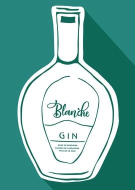 Retro Gin Poster