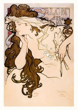 Alphonse Mucha Art Nouveau