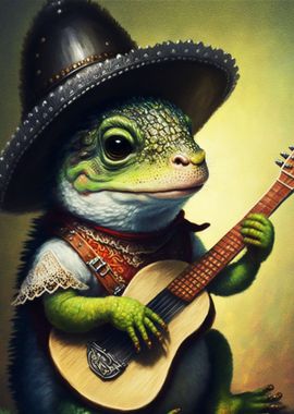 Guitarist Lizard