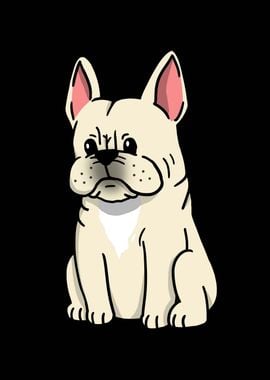 French Bulldog Cartoon