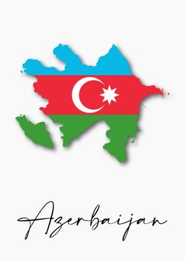 Azerbaijan Country Map