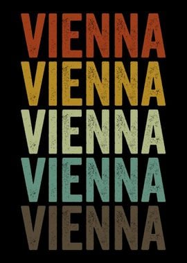 Vienna Austria Retro