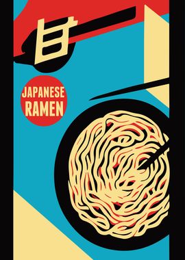 Japanese Ramen Poster