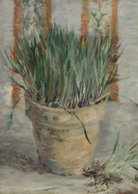 Flowerpot with Chives