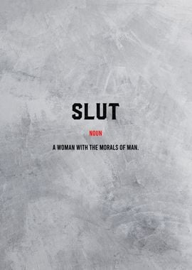 slut