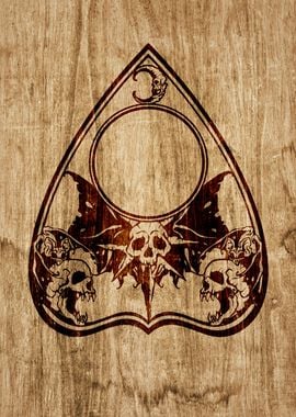 Ouija bat planchette