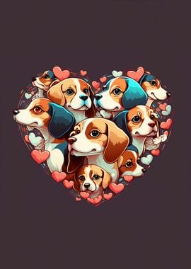 Beagle dog