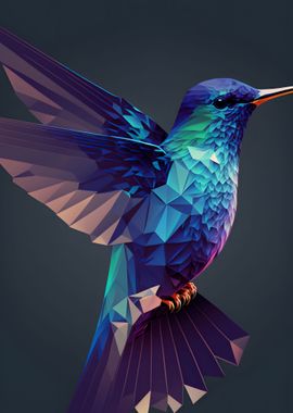 Polygonal Hummingbird