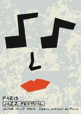 Paris Jazz Festival Poster