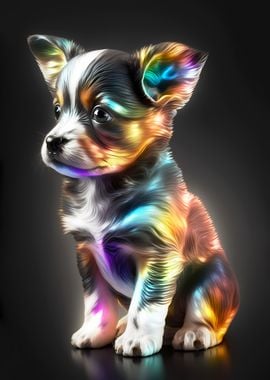 Cute Cosmic Puppy