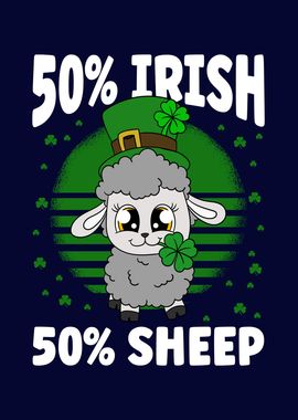 St Patricks Day Sheep