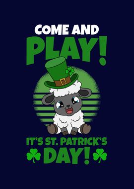 St Patricks Day Sheep