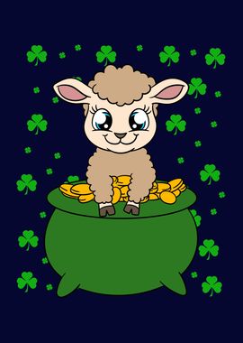 St Patricks Day Sheep