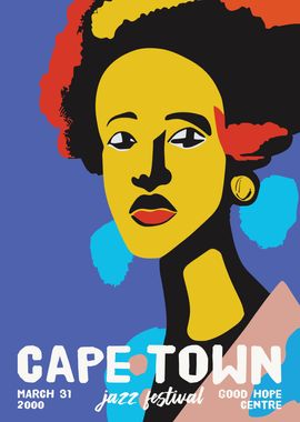 Cape Town Jazz Poster