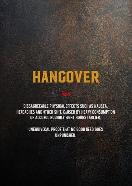 hangover