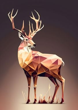 Low Poly Deer