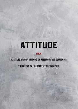 attitude