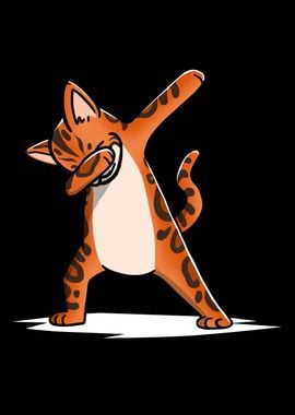 Bengal Cat Dabbing