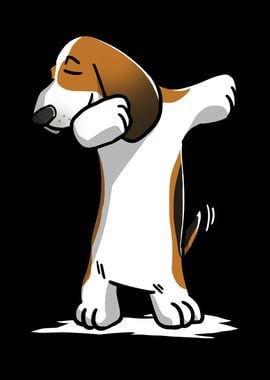 Basset Hound Dabbing 