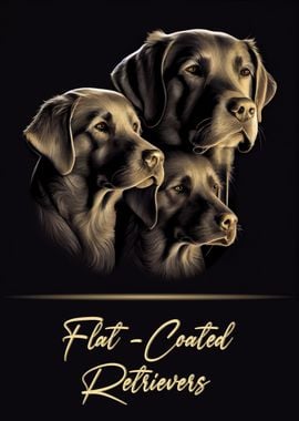 Flat Coated Retrievers