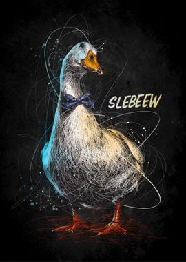 pathetic slebew duck art