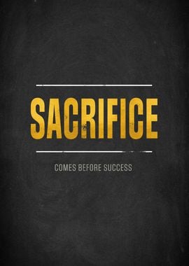 Sacrifice