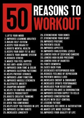 50 Reason to Workout