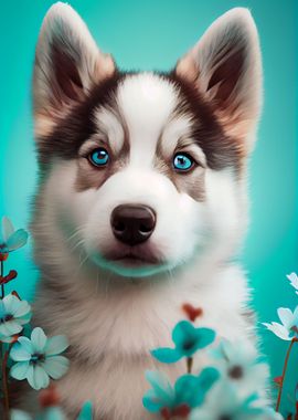 Husky Cute Poppy