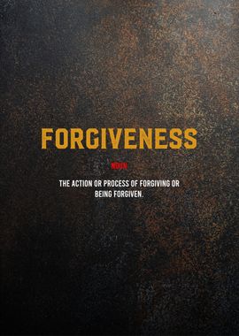 forgiveness