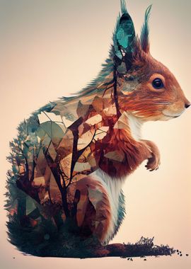 Squirrel Animal Forest