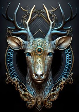 Mystical Astrology Deer